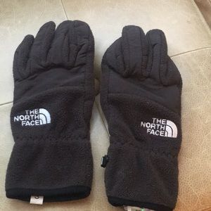 North Face Brown Gloves